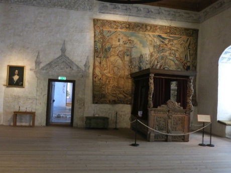 original bed from castle (1628)